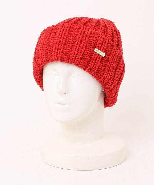 MAISON Birth（メゾンバース）の「MAISON Birth メゾンバース / WPN VOLME KNIT ミックスボリュームニット帽 ニットキャップ / MB-25304（ニットキャップ/ビーニー・レディース・ブラウン/レッド/ブラック/ブルー・FREE）」の4枚目の写真