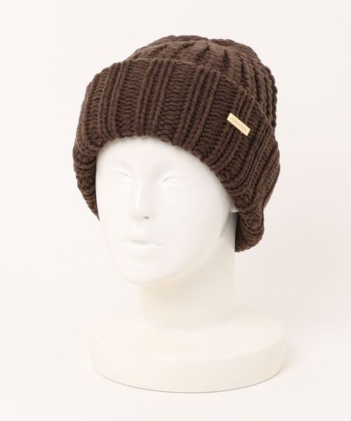 MAISON Birth（メゾンバース）の「MAISON Birth メゾンバース / WPN VOLME KNIT ミックスボリュームニット帽 ニットキャップ / MB-25304（ニットキャップ/ビーニー・レディース・ブラウン/レッド/ブラック/ブルー・FREE）」の6枚目の写真