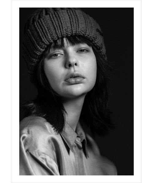 MAISON Birth（メゾンバース）の「MAISON Birth メゾンバース / WPN VOLME KNIT ミックスボリュームニット帽 ニットキャップ / MB-25304（ニットキャップ/ビーニー・レディース・ブラウン/レッド/ブラック/ブルー・FREE）」の11枚目の写真