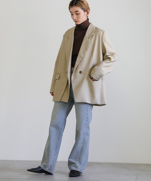 select MOCA（セレクトモカ）の「テーラードジャケット（テーラードジャケット・レディース・アイボリー・FREE）」の5枚目の写真