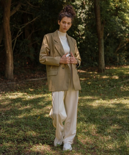 select MOCA（セレクトモカ）の「テーラードジャケット（テーラードジャケット・レディース・アイボリー・FREE）」の6枚目の写真