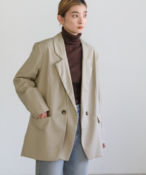 select MOCA（セレクトモカ）の「テーラードジャケット（テーラードジャケット・レディース・アイボリー・FREE）」の7枚目の写真