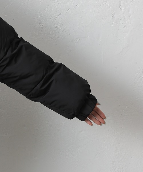 COLONY 2139(コロニートゥーワンスリーナイン)の「中綿ショートブルゾン(ダウンジャケット/コート・レディース・ブラック/モカ・FREE)」の20枚目の写真