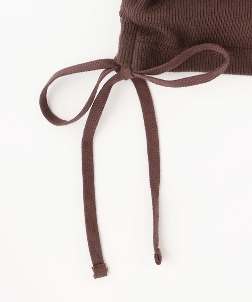 LOVETOXIC（ラブトキシック）の「テレコドロスト長袖Tシャツ（Tシャツ/カットソー・キッズ・ブラウン/エンジ/オフホワイト/ブラック・S:140cm/M:150cm/L:160cm/130cm）」の16枚目の写真