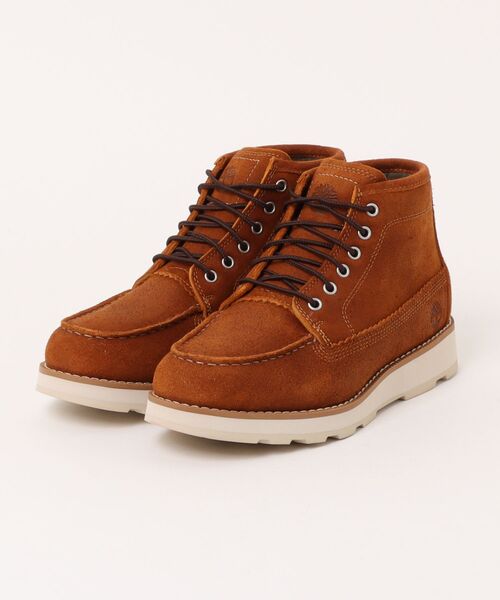 Timberland(ティンバーランド)の「Timberland ティンバーランド BRITTON MILLS MID LACE CHUKKA BOOT メンズブーツ(ブリットンミルズミッドレースチャッカブーツ) A6CEP EIZ ラスト(ブーツ・メンズ・ブラウン・25.0cm/27.0cm/28.0cm)」の1枚目の写真