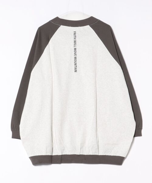 reca（レカ）の「バック刺繍ロゴBIGプルオーバー（Tシャツ/カットソー・レディース・ベージュ/ブラウン/ブラック/グレー系その他/チャコールグレー/グレー系その他2/ラベンダー/ネイビー・FREE）」の22枚目の写真