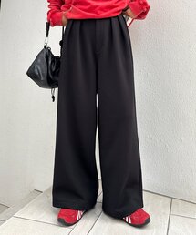 CIAOPANIC TYPY | 【UNISEX】スラックス見え/あったかワイドスウェットパンツ(その他パンツ)