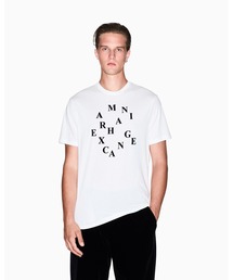 ARMANI EXCHANGE | 【A|X アルマーニ エクスチェンジ】AXロゴ 半袖クルーネックTシャツ/SLIM(Tシャツ/カットソー)