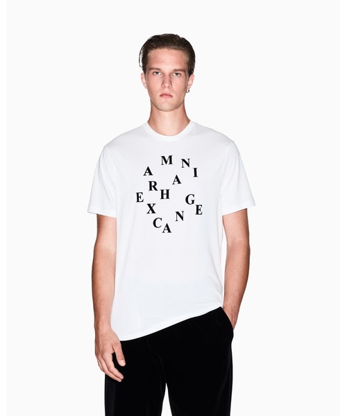 セール】【A|X アルマーニ エクスチェンジ】AXロゴ 半袖クルーネックT