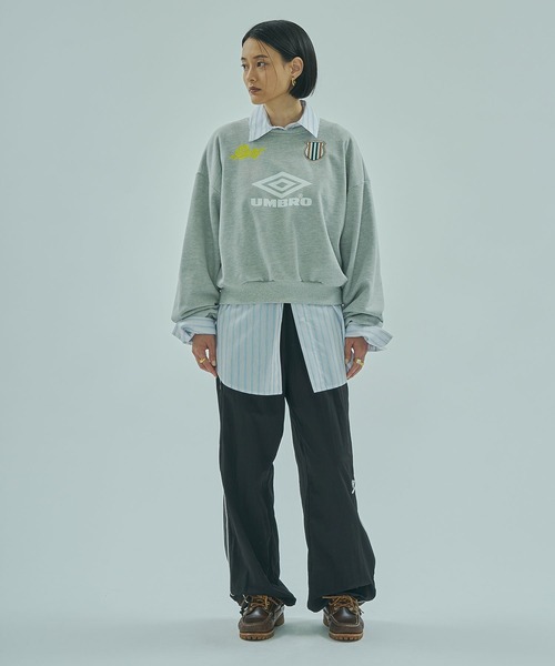 UMBRO（アンブロ）の「(UMBRO × ROSE BUD)NYLON PANTS（その他パンツ・レディース・ブラック/ベージュ・ONE SIZE）」の6枚目の写真