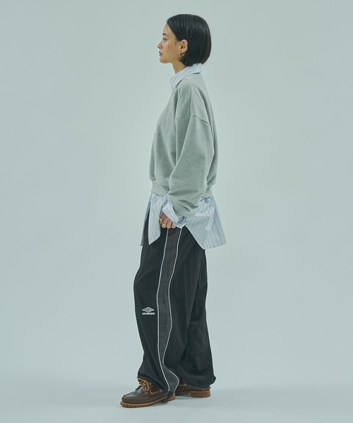 UMBRO（アンブロ）の「(UMBRO × ROSE BUD)NYLON PANTS（その他パンツ・レディース・ブラック/ベージュ・ONE SIZE）」の8枚目の写真