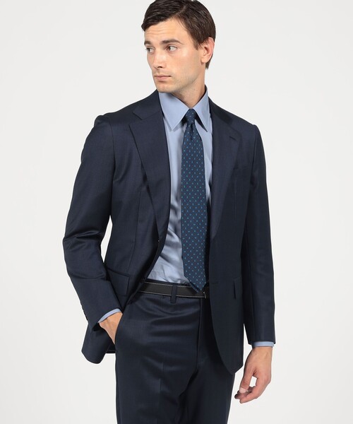 TOMORROWLAND （トゥモローランド）の「ウール シングルブレステッド 2Bスーツ TROFEO E.Zegna（スーツセット・メンズ・ブラウン系その他/グレー系その他/ブルー系その他・52/48/46/50/54/44）」の5枚目の写真