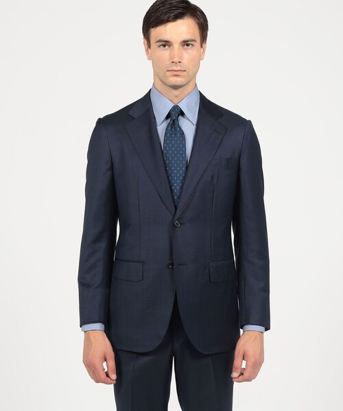 TOMORROWLAND （トゥモローランド）の「ウール シングルブレステッド 2Bスーツ TROFEO E.Zegna（スーツセット・メンズ・ブラウン系その他/グレー系その他/ブルー系その他・52/48/46/50/54/44）」の6枚目の写真