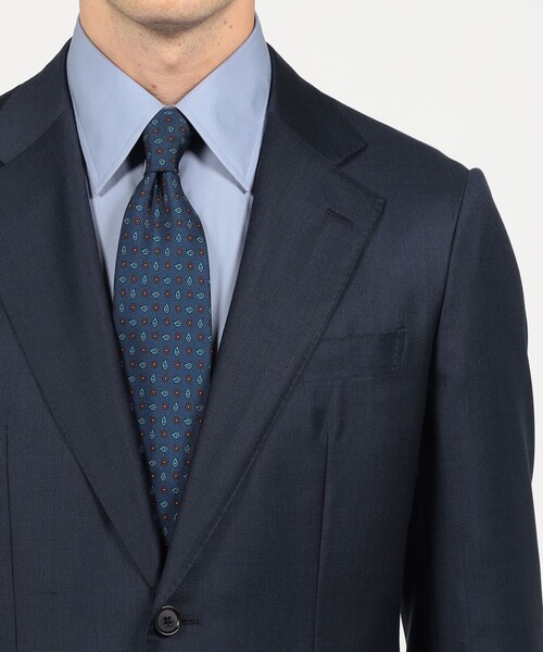 TOMORROWLAND （トゥモローランド）の「ウール シングルブレステッド 2Bスーツ TROFEO E.Zegna（スーツセット・メンズ・ブラウン系その他/グレー系その他/ブルー系その他・52/48/46/50/54/44）」の10枚目の写真