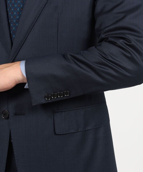 TOMORROWLAND （トゥモローランド）の「ウール シングルブレステッド 2Bスーツ TROFEO E.Zegna（スーツセット・メンズ・ブラウン系その他/グレー系その他/ブルー系その他・52/48/46/50/54/44）」の11枚目の写真