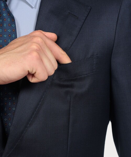 TOMORROWLAND （トゥモローランド）の「ウール シングルブレステッド 2Bスーツ TROFEO E.Zegna（スーツセット・メンズ・ブラウン系その他/グレー系その他/ブルー系その他・52/48/46/50/54/44）」の13枚目の写真