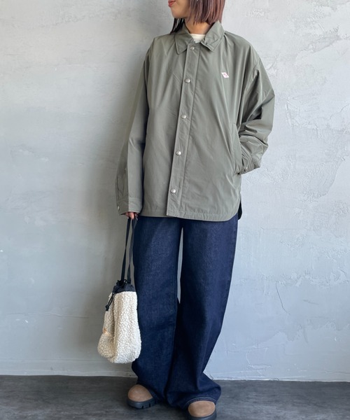 DANTON/ダントン] ピーチタフタ 中綿入り コーチジャケット（その他