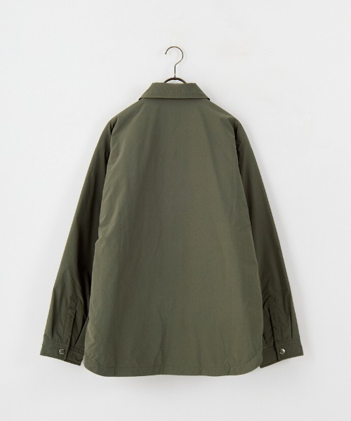 DANTON（ダントン）の「[DANTON/ダントン] ピーチタフタ 中綿入り コーチジャケット（その他アウター・レディース・ベージュ/ネイビー/オリーブ・38/40/42）」の18枚目の写真