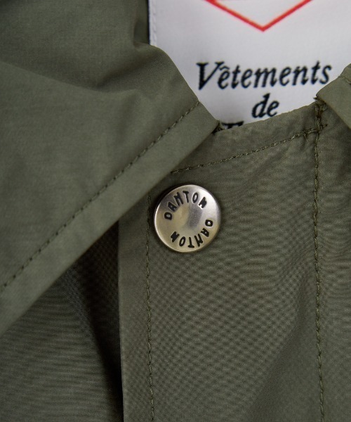 DANTON（ダントン）の「[DANTON/ダントン] ピーチタフタ 中綿入り コーチジャケット（その他アウター・レディース・ベージュ/ネイビー/オリーブ・38/40/42）」の8枚目の写真