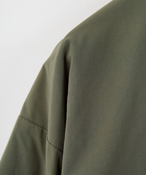 DANTON（ダントン）の「[DANTON/ダントン] ピーチタフタ 中綿入り コーチジャケット（その他アウター・レディース・ベージュ/ネイビー/オリーブ・38/40/42）」の9枚目の写真