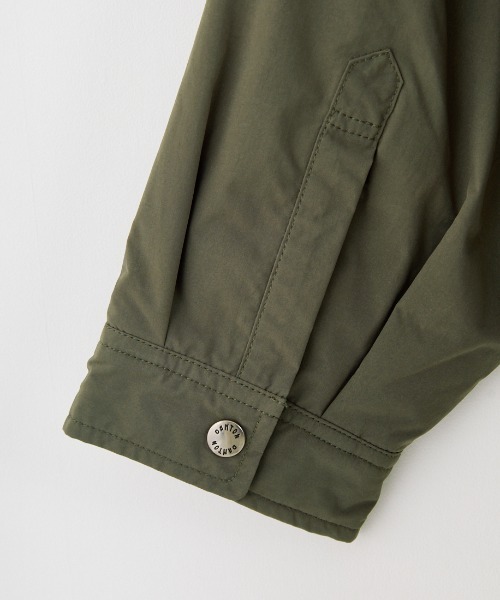 DANTON（ダントン）の「[DANTON/ダントン] ピーチタフタ 中綿入り コーチジャケット（その他アウター・レディース・ベージュ/ネイビー/オリーブ・38/40/42）」の10枚目の写真