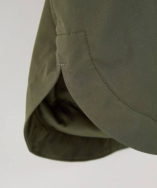 DANTON（ダントン）の「[DANTON/ダントン] ピーチタフタ 中綿入り コーチジャケット（その他アウター・レディース・ベージュ/ネイビー/オリーブ・38/40/42）」の11枚目の写真