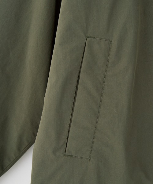 DANTON（ダントン）の「[DANTON/ダントン] ピーチタフタ 中綿入り コーチジャケット（その他アウター・レディース・ベージュ/ネイビー/オリーブ・38/40/42）」の12枚目の写真