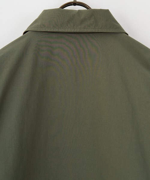 DANTON（ダントン）の「[DANTON/ダントン] ピーチタフタ 中綿入り コーチジャケット（その他アウター・レディース・ベージュ/ネイビー/オリーブ・38/40/42）」の4枚目の写真