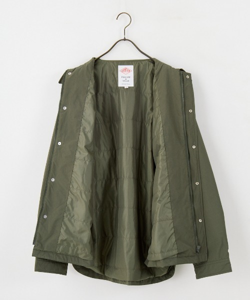 DANTON（ダントン）の「[DANTON/ダントン] ピーチタフタ 中綿入り コーチジャケット（その他アウター・レディース・ベージュ/ネイビー/オリーブ・38/40/42）」の6枚目の写真