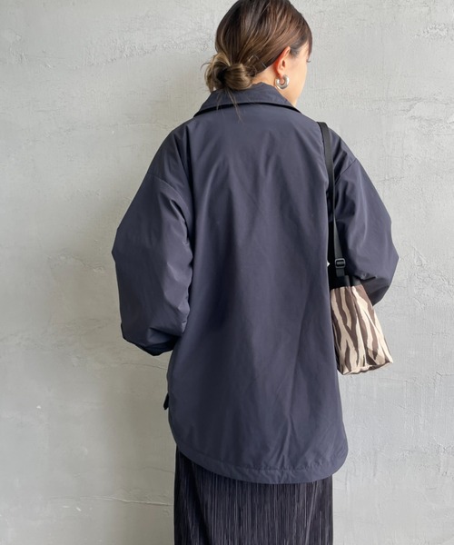 DANTON/ダントン] ピーチタフタ 中綿入り コーチジャケット（その他