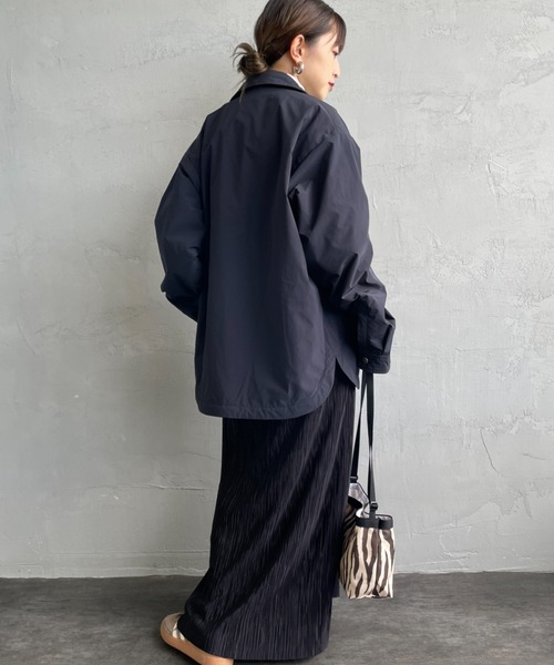 DANTON/ダントン] ピーチタフタ 中綿入り コーチジャケット（その他