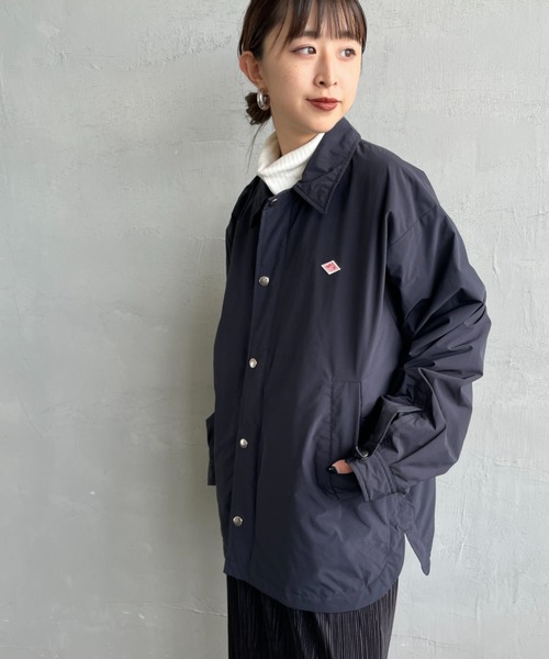 ジャケット・アウター DANTON DANTON/ダントン] ピーチタフタ 中綿入り コーチジャケット（その他