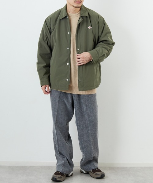 DANTON/ダントン] ピーチタフタ 中綿入り コーチジャケット（その他