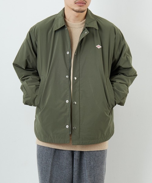 DANTON/ダントン] ピーチタフタ 中綿入り コーチジャケット（その他