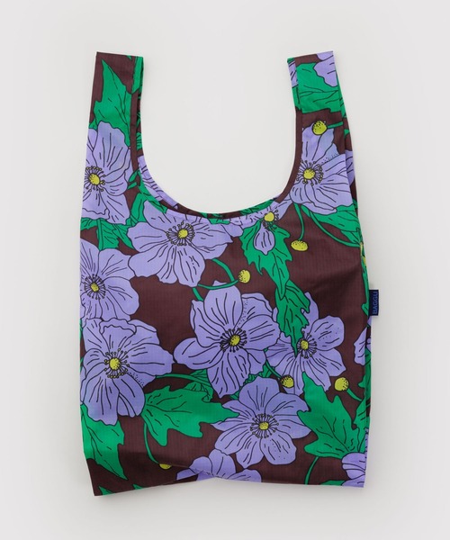 BAGGU(バグー)の「STANDARD BAGGU 609.ブラウンポピー(エコバッグ/サブバッグ・レディース・ブラウン・FREE)」の2枚目の写真