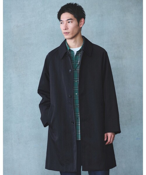 セール】ナイロン ツイル ステンカラーコート -撥水-（ステンカラー