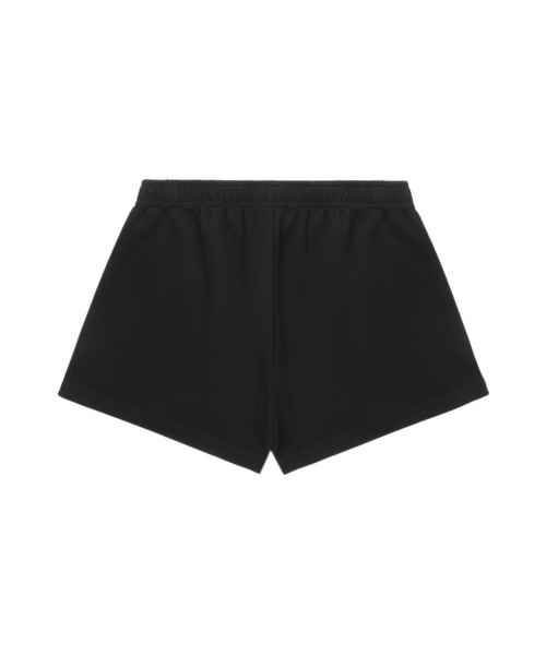 APEE BY A BATHING APE(エイピーバイアベイシングエイプ)の「BABY DOPPY BADGE SWEAT SHORTS(スウェットパンツ・レディース・グレー/ブラック・SMALL/X-SMALL)」の3枚目の写真