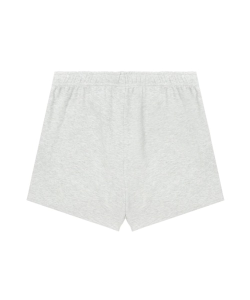 APEE BY A BATHING APE(エイピーバイアベイシングエイプ)の「BABY DOPPY BADGE SWEAT SHORTS(スウェットパンツ・レディース・グレー/ブラック・SMALL/X-SMALL)」の4枚目の写真