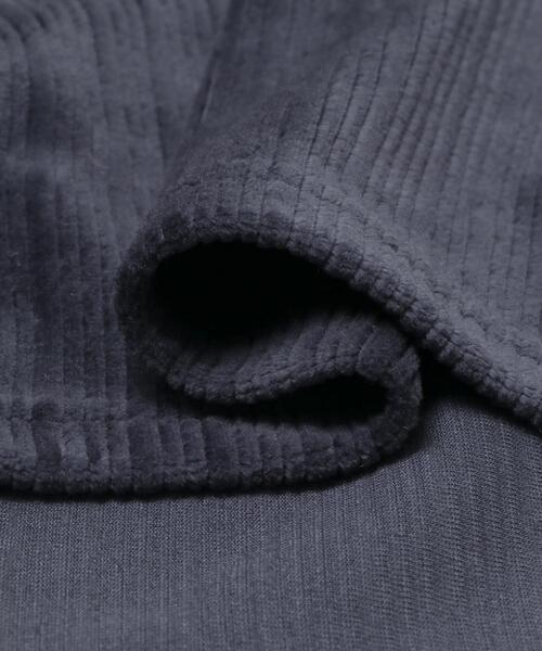 FORK&SPOON（フォークアンドスプーン）の「FORK&SPOON　ストライプモールボートネックプルオーバー（Tシャツ/カットソー・レディース・ベージュ/ネイビー/アイボリー・1）」の21枚目の写真