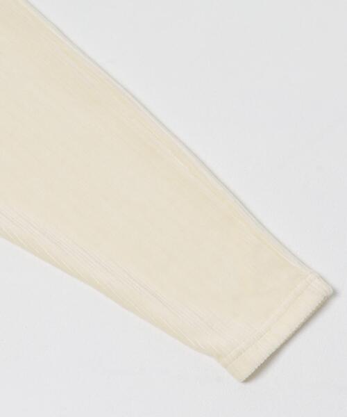 FORK&SPOON（フォークアンドスプーン）の「FORK&SPOON　ストライプモールボートネックプルオーバー（Tシャツ/カットソー・レディース・ベージュ/ネイビー/アイボリー・1）」の5枚目の写真