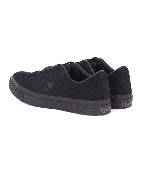 CONVERSE(コンバース)の「【CONVERSE/コンバース】ワンスター スエード/ONE STAR SUEDE(スニーカー・メンズ・ブラック×ブラック・4.5inch/5inch/5.5inch/6.5inch/7inch/7.5inch/8inch/8.5inch/9inch/9.5inch/10.5inch/4inch)」の3枚目の写真
