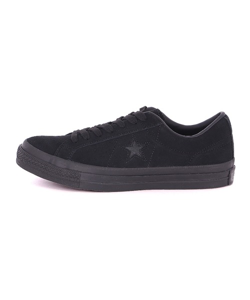 CONVERSE(コンバース)の「【CONVERSE/コンバース】ワンスター スエード/ONE STAR SUEDE(スニーカー・メンズ・ブラック×ブラック・4.5inch/5inch/5.5inch/6.5inch/7inch/7.5inch/8inch/8.5inch/9inch/9.5inch/10.5inch/4inch)」の5枚目の写真