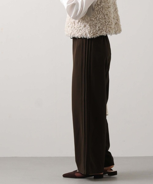 Gready Brilliant(グレディブリリアン)の「サイドピンタックカットワイド(その他パンツ・レディース・ブラック/ブラウン・FREE)」の17枚目の写真