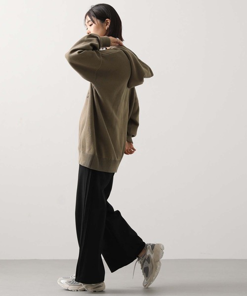 Gready Brilliant(グレディブリリアン)の「サイドピンタックカットワイド(その他パンツ・レディース・ブラック/ブラウン・FREE)」の4枚目の写真