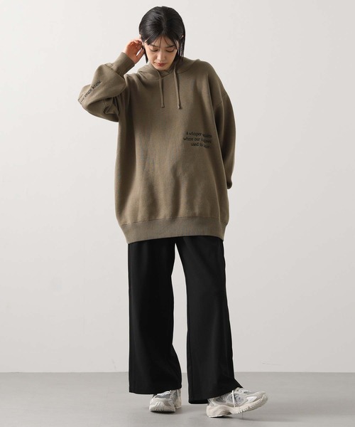 Gready Brilliant(グレディブリリアン)の「サイドピンタックカットワイド(その他パンツ・レディース・ブラック/ブラウン・FREE)」の6枚目の写真