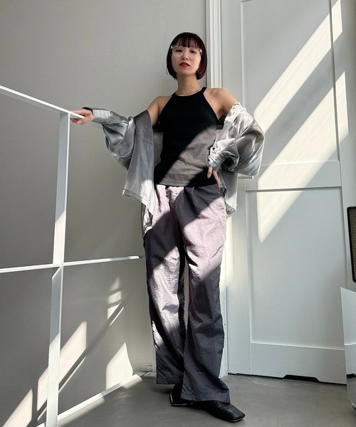 CFT.（シフト）の「リンクルラフパンツ（その他パンツ・レディース・グレー/オフホワイト/ブラック・FREE）」の17枚目の写真