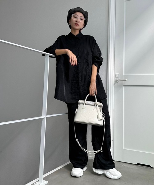 CFT.（シフト）の「リンクルラフパンツ（その他パンツ・レディース・グレー/オフホワイト/ブラック・FREE）」の19枚目の写真