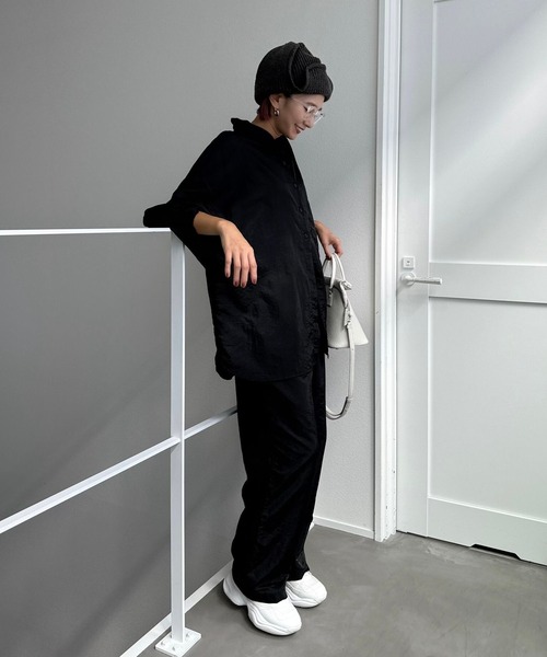 CFT.（シフト）の「リンクルラフパンツ（その他パンツ・レディース・グレー/オフホワイト/ブラック・FREE）」の20枚目の写真