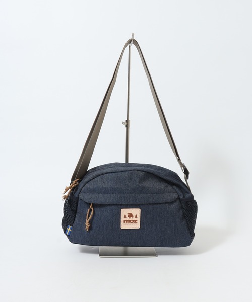 moz(モズ)の「moz 撥水ミニショルダーBAG(ショルダーバッグ・メンズ・グレイッシュベージュ/ネイビー/ブラック/ネイビー系・FREE)」の7枚目の写真