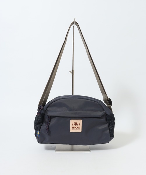 moz(モズ)の「moz 撥水ミニショルダーBAG(ショルダーバッグ・メンズ・グレイッシュベージュ/ネイビー/ブラック/ネイビー系・FREE)」の6枚目の写真